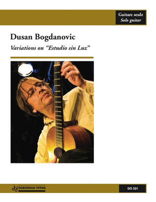 Book cover for Variations on "Estudio sin Luz"