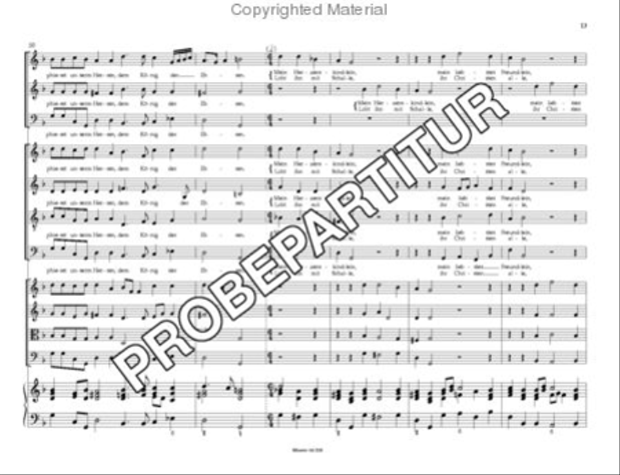 Puer natus in Bethlehem Mixed Choir scores gallery preview page 6