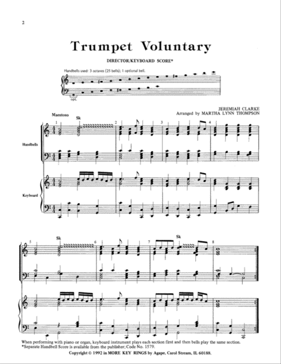 More Key Rings Organ scores gallery preview page 4