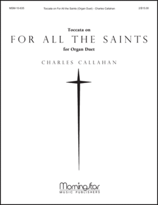 Book cover for Toccata on For All the Saints