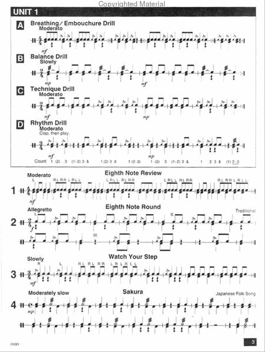 Skill Builders - Book 2 Concert Band Methods scores gallery preview page 2