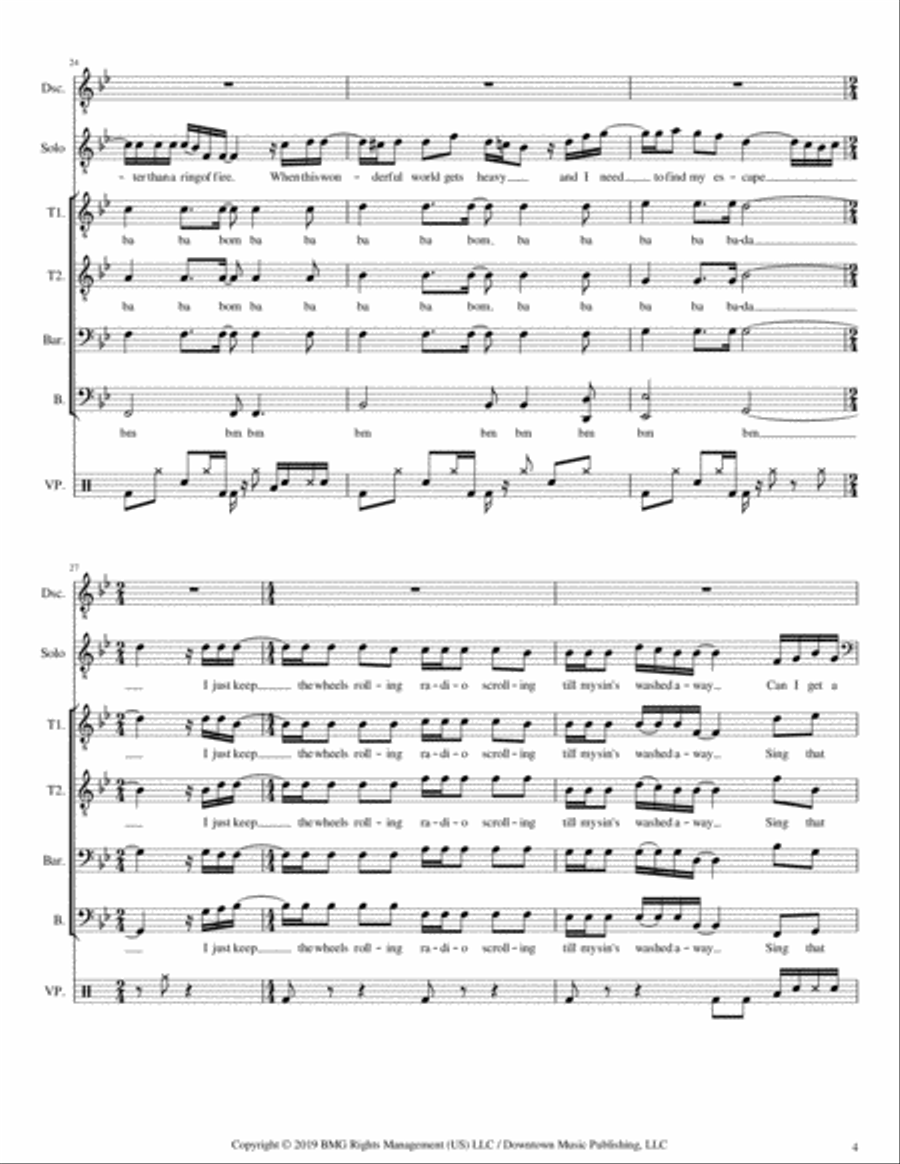 My Church TTBB scores gallery preview page 4