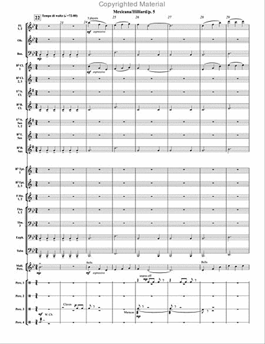 Viva La Mexicana Viva La Mexicana School and Community scores gallery preview page 5