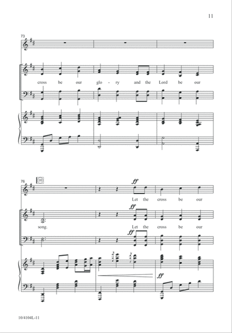 Let It Be Said of Us 4-Part scores gallery preview page 12