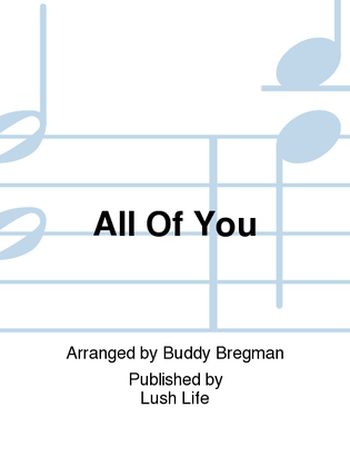 Book cover for All Of You