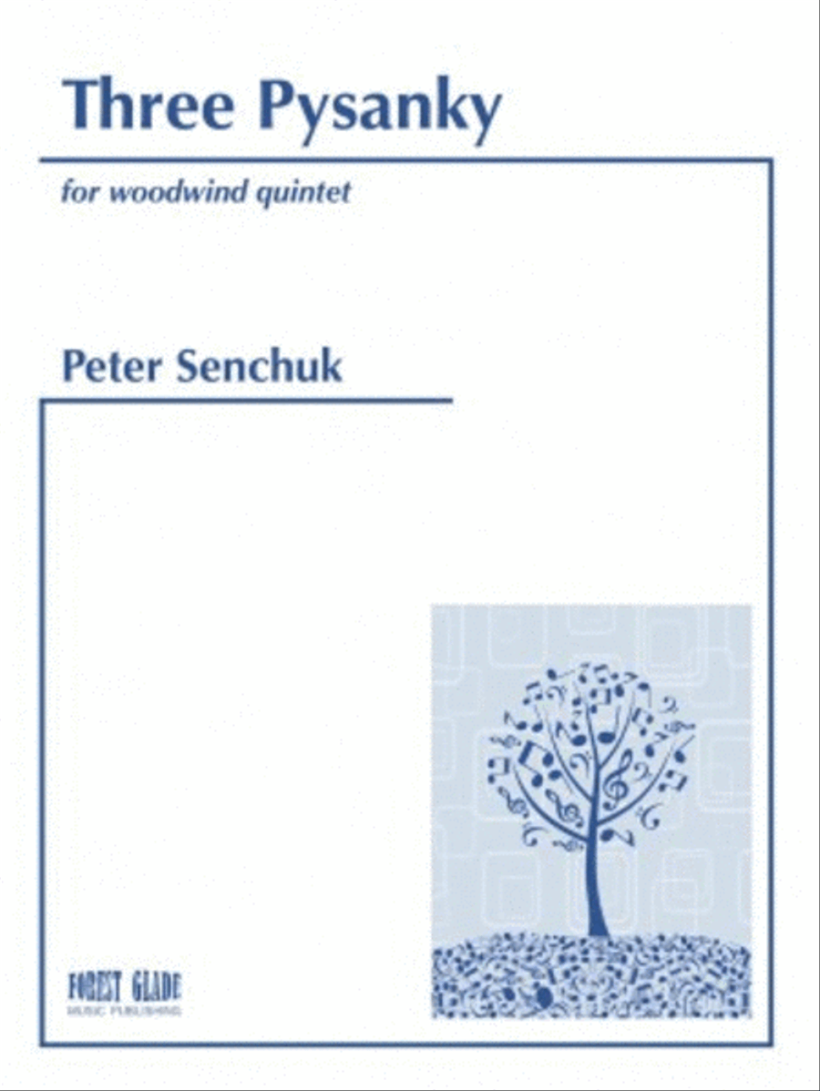 Three Pysanky Woodwind Quintet scores gallery preview page 1