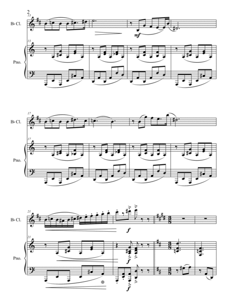 Rhapsody No. 1 for Clarinet and Piano image number null