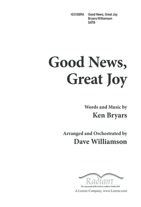 Good News, Great Joy!