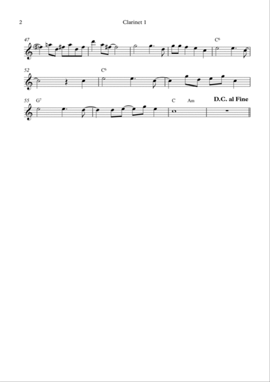 Ice Cream ( IScream, You Scream,...) for Clarinet Trio Clarinet Trio scores gallery preview page 3