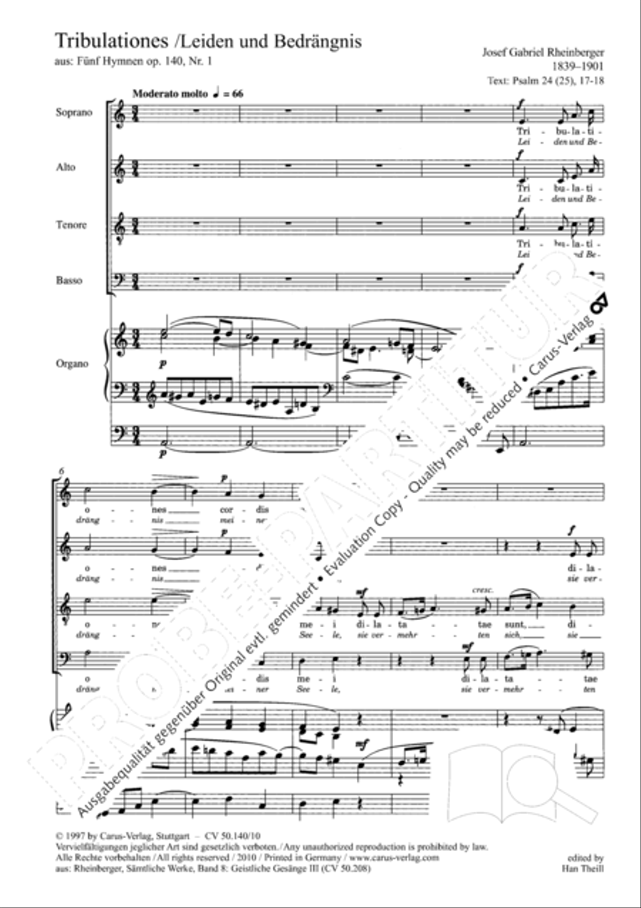 Tribulationes 4-Part scores gallery preview page 3
