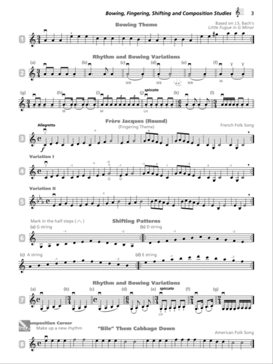 Strictly Strings, Book 3 Chamber Orchestra scores gallery preview page 3