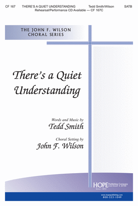 Book cover for There's a Quiet Understanding