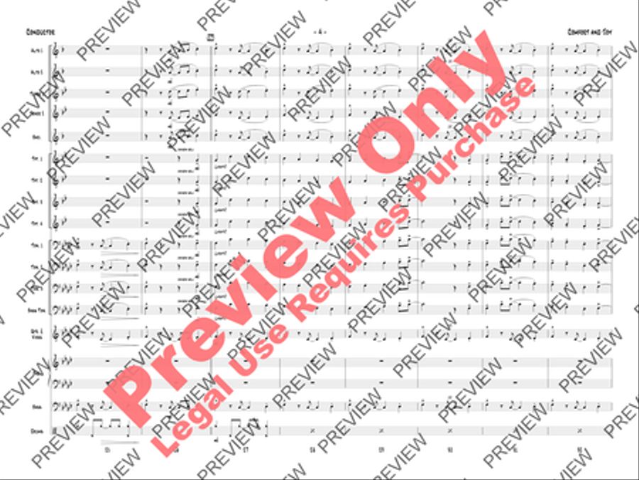 Comfort and Joy Comfort and Joy Jazz Ensemble scores gallery preview page 7