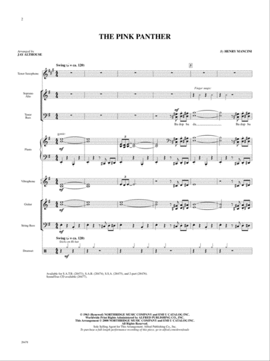 The Pink Panther: Score Score scores gallery preview page 2