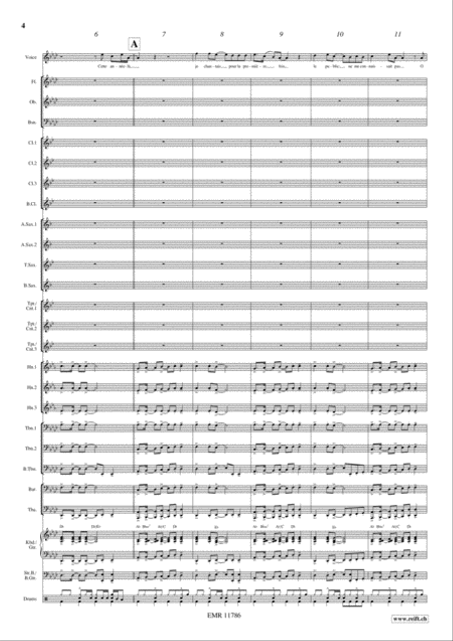 Cette Annee-La Concert Band scores gallery preview page 5