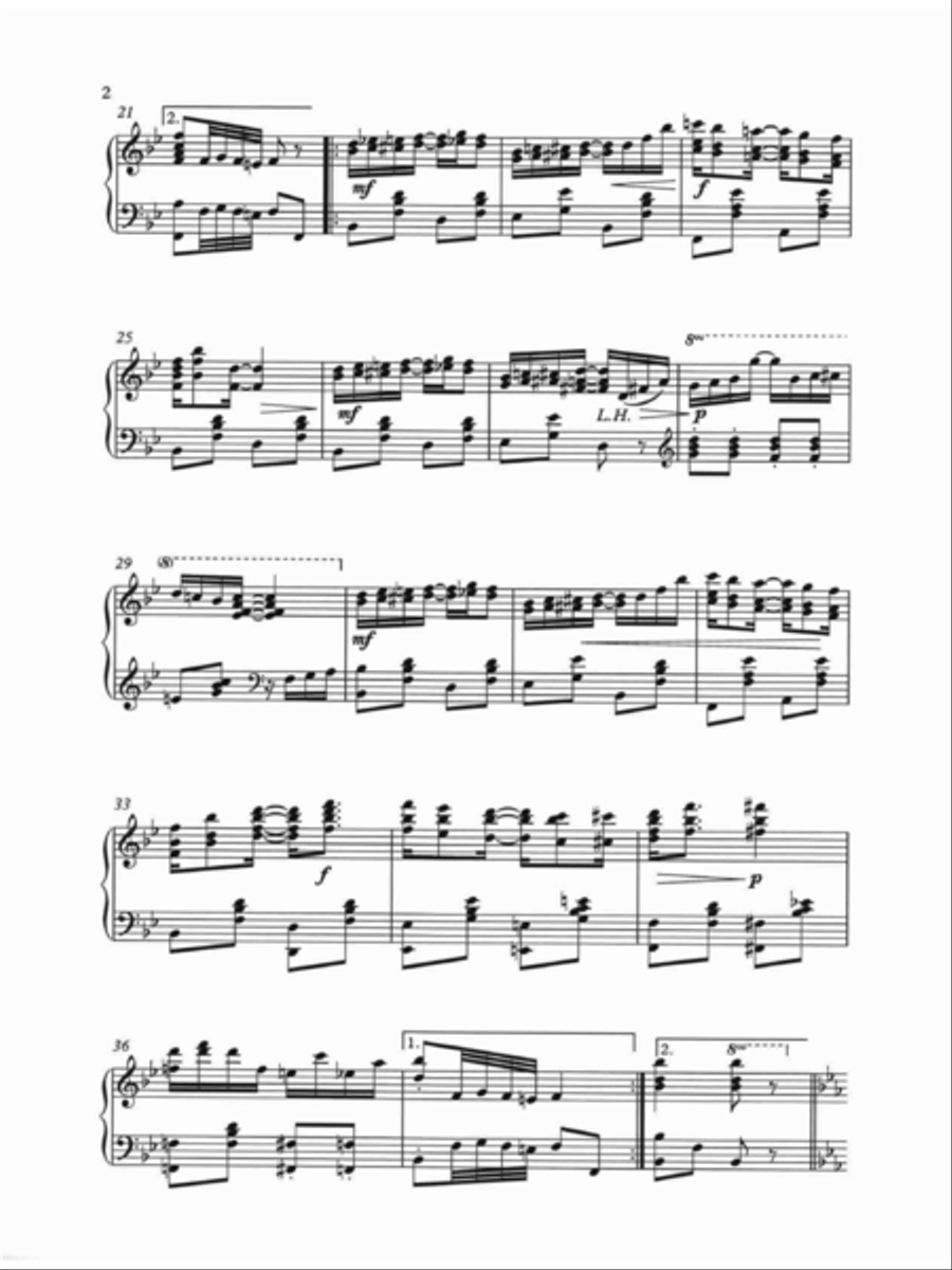 Trio Rags Piano Solo scores gallery preview page 3