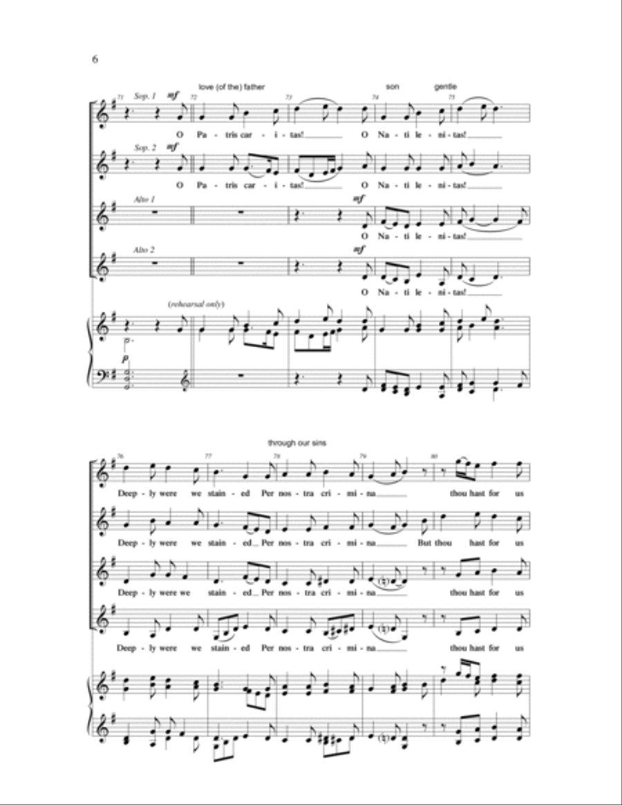 A Carol Fantasy 4-Part scores gallery preview page 5