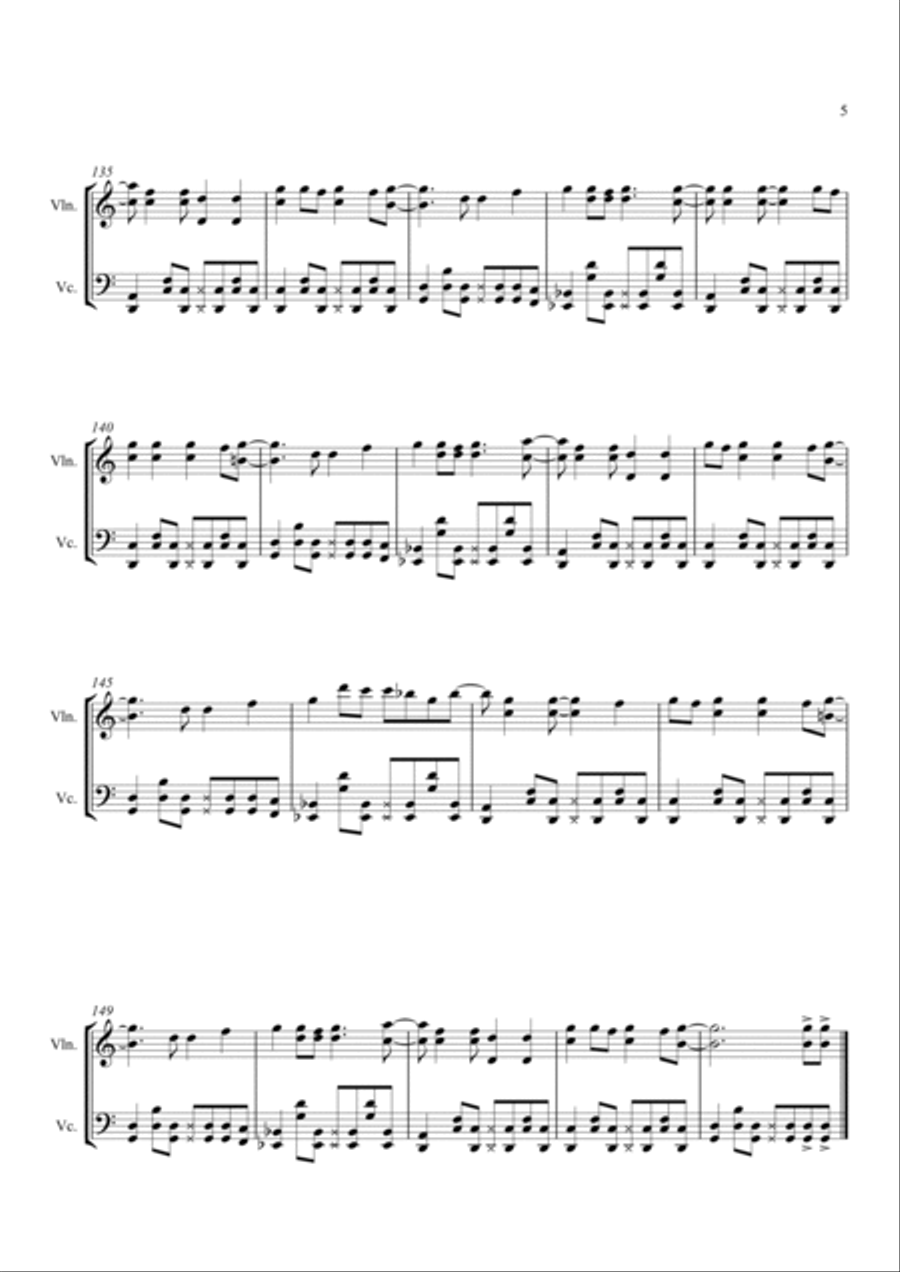 Happy Happy Score and Parts scores gallery preview page 6