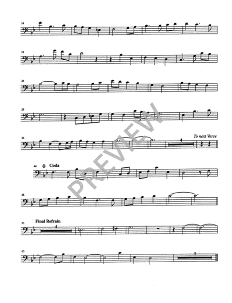 Love beyond All Telling - Instrument edition English Horn scores gallery preview page 2