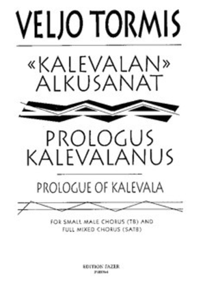 Book cover for Kalevalan Alkusanat / Prologue Of Kalevala