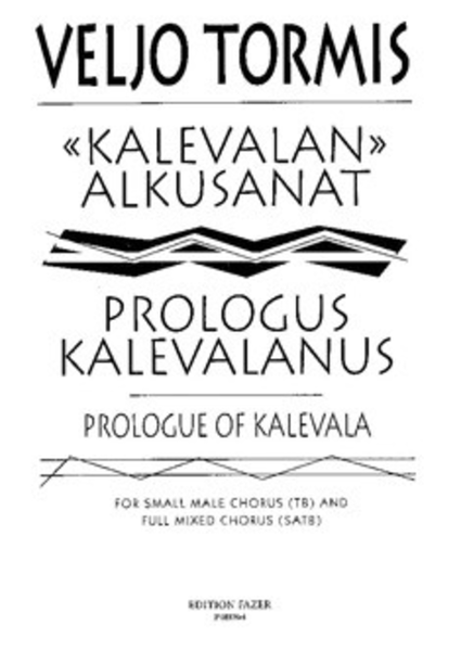 Kalevalan Alkusanat / Prologue Of Kalevala