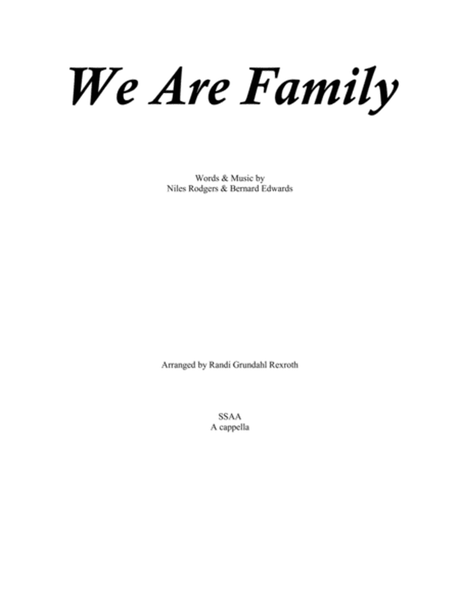 We Are Family image number null