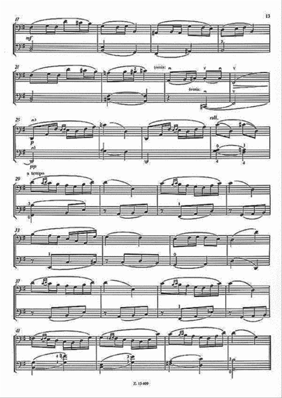 15 Easy Studies, Op. 76/I Cello scores gallery preview page 3