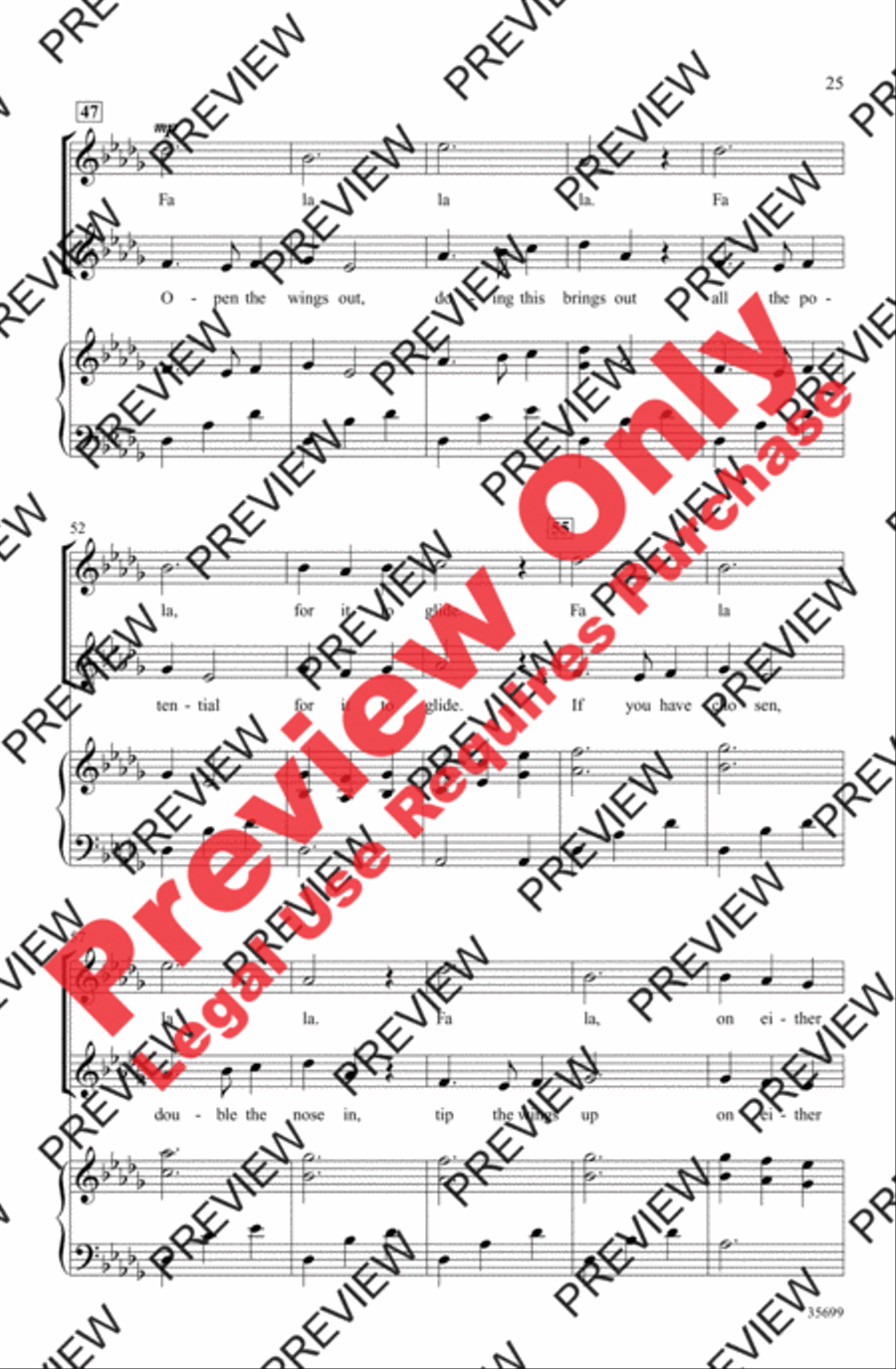 Songs of Flight Songs of Flight 2-Part scores gallery preview page 25