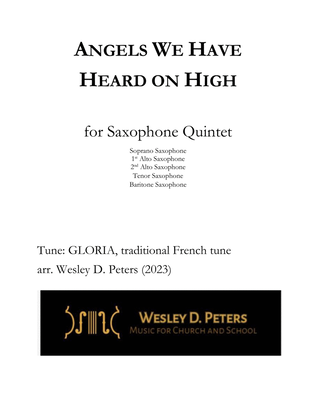 Angels We Have Heard on High (Sax Quintet)