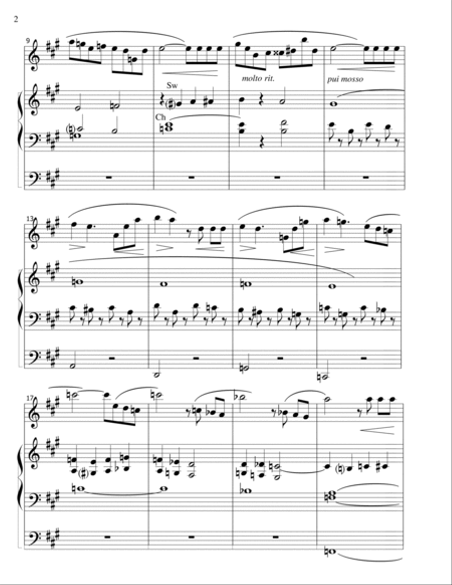 Recit de Hautbois - oboe and organ Woodwind Duet scores gallery preview page 2