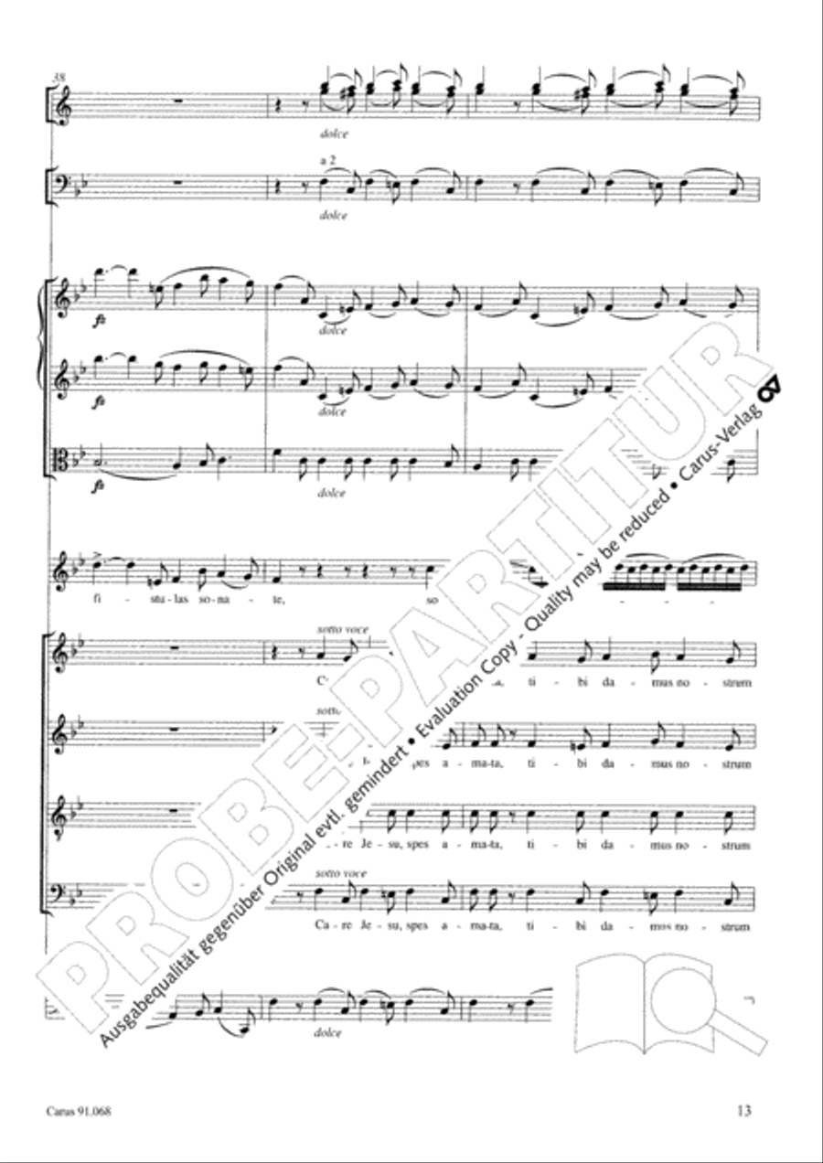 Pastorali jam concentu Pastorali jam concentu 4-Part scores gallery preview page 14