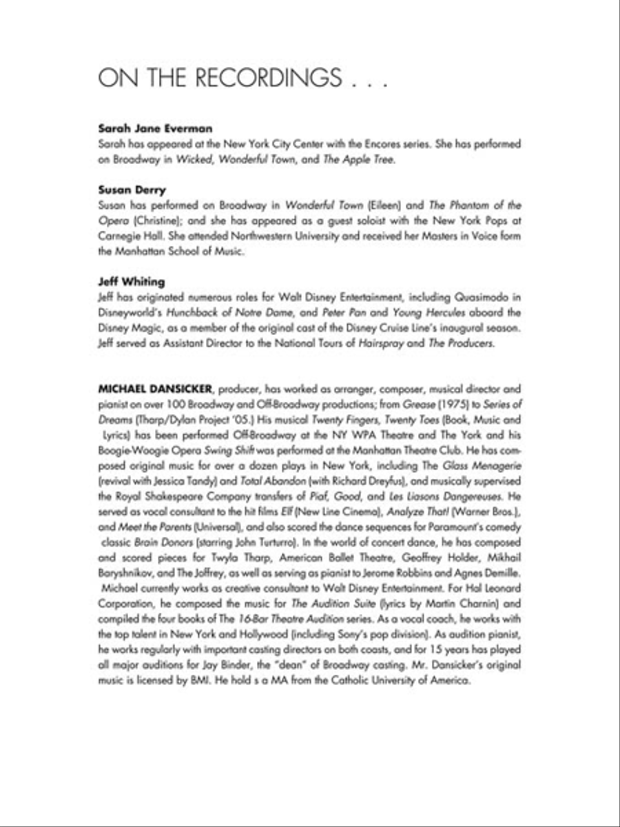 Disney Contemporary Songs High Voice scores gallery preview page 4