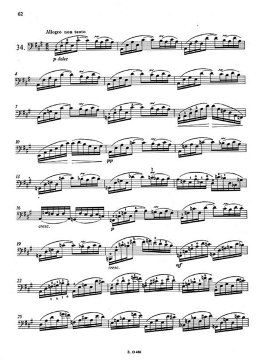 113 Etüden - Volume 1 113 Etüden - Volume 1 Cello scores gallery preview page 3