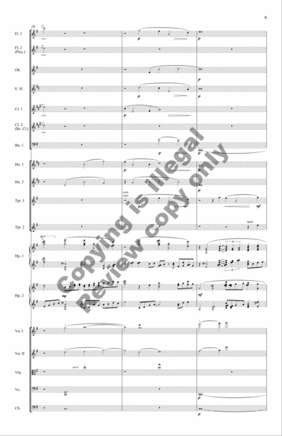 Earth, Wind, Fire Orchestra scores gallery preview page 11