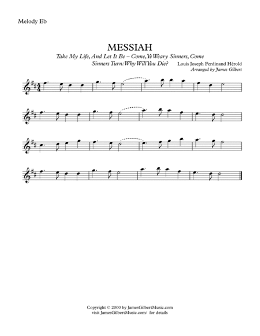 MESSIAH MESSIAH Small Ensemble scores gallery preview page 4