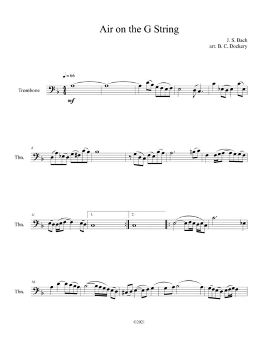 Trombone classical clearance music