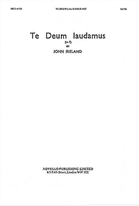 Book cover for Te Deum Laudamus in F