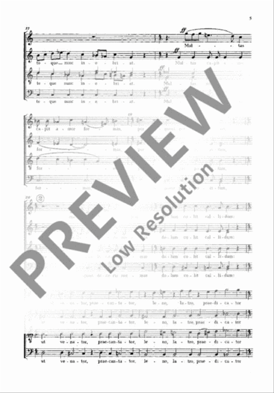 Tres Laudes 4-Part scores gallery preview page 4