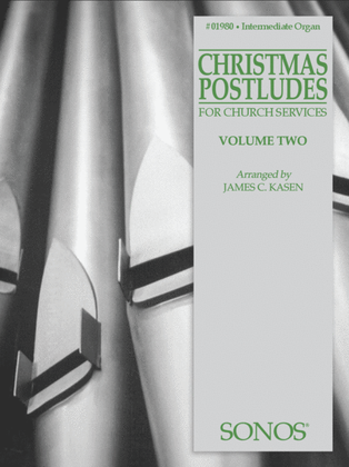 Book cover for Christmas Postludes - Vol. 2 - Organ