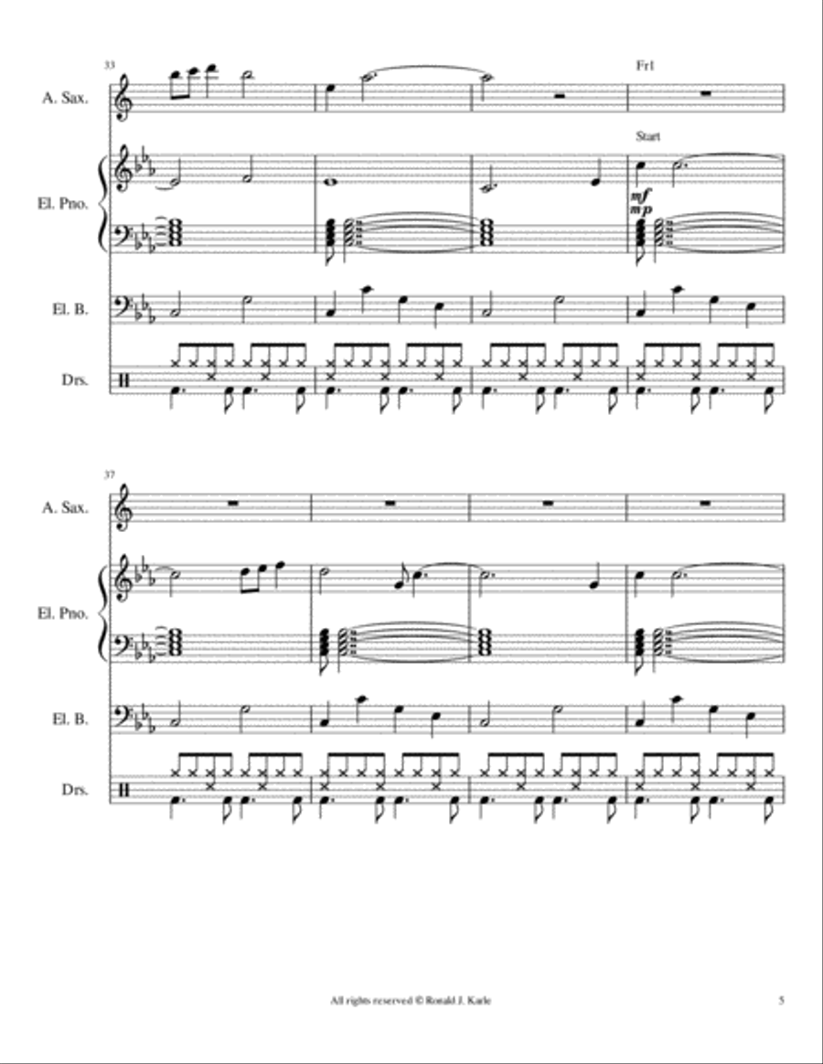 Crystal Jam Small Ensemble scores gallery preview page 6