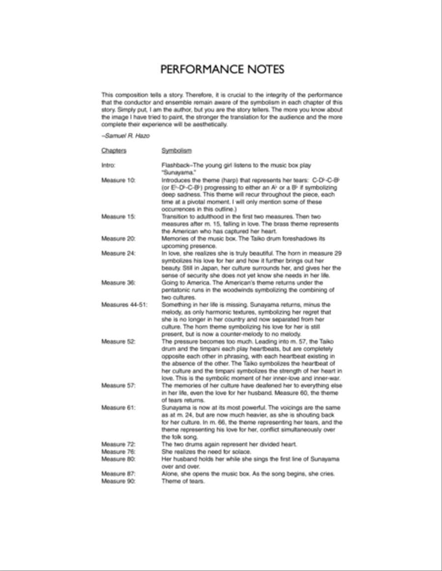 Fantasy On A Japanese Folk Song - Full Score Concert Band scores gallery preview page 3