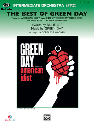 Book cover for The Best of Green Day