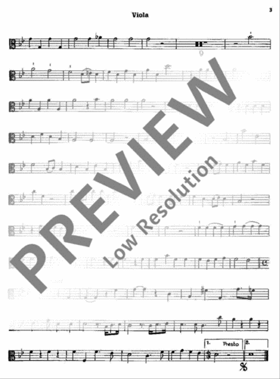 Musique de table Viola scores gallery preview page 3