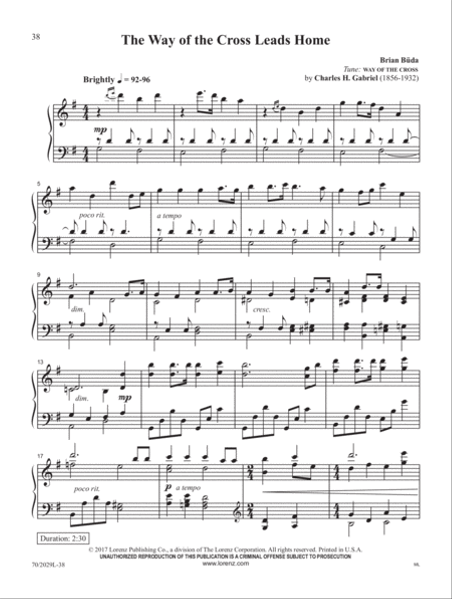 Wounded for Me Piano Solo scores gallery preview page 17