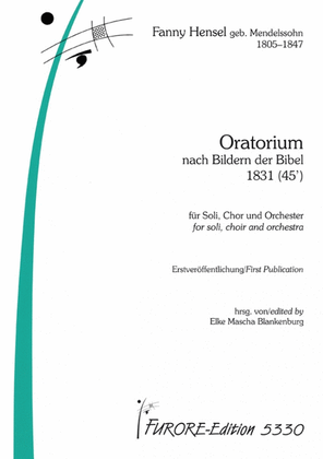 Book cover for Oratorium nach Bildern der Bibel/Oratoria on words of the bible