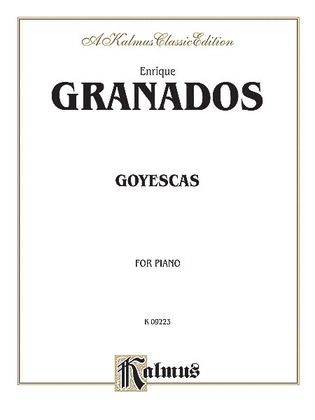 Book cover for Goyescas (Complete)