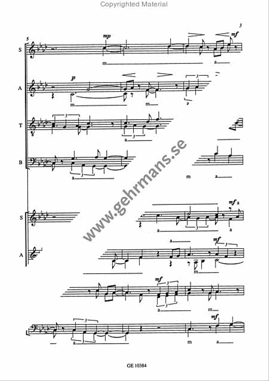 Fran ingenstans ... 4-Part scores gallery preview page 3