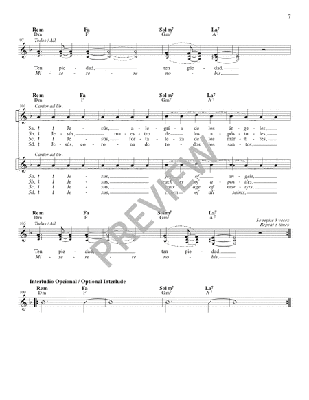Letanía del Santo Nombre de Jesús - Guitar edition