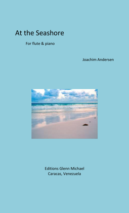 Book cover for At the seashore for flute & piano