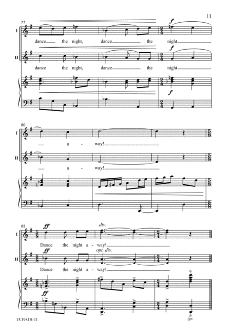 Old Joe Clark 2-Part scores gallery preview page 11